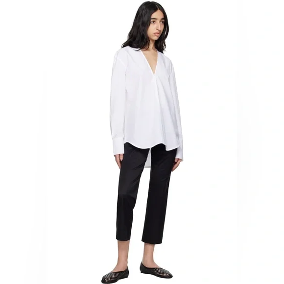 Toteme V neck Cotton Shirt